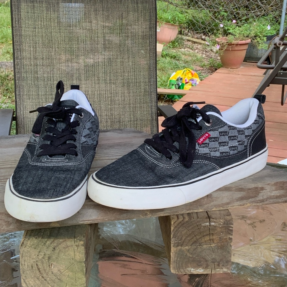 Levi's Denim And White Casual Shoes